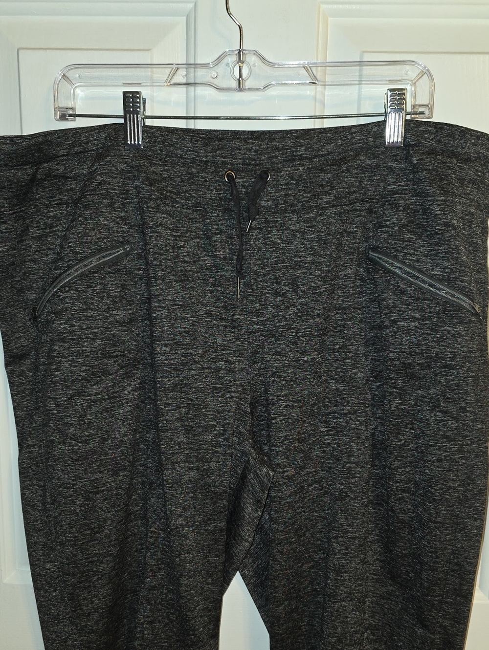 Active Life Women's Heather Charcoal Drawstring Track Joggers